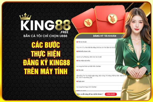 Các bước thực hiện đăng ký King88 trên máy tính Các bước thực hiện đăng ký King88 trên máy tính