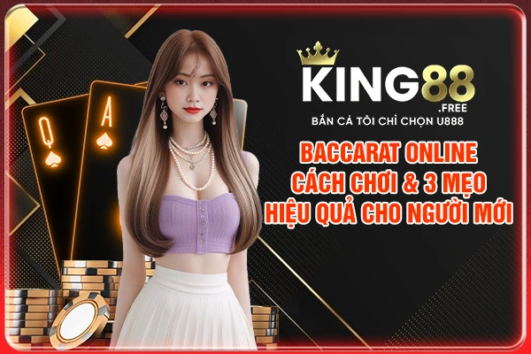 Baccarat Online | Cách Chơi & 3 Mẹo Hiệu Quả Cho Người Mới