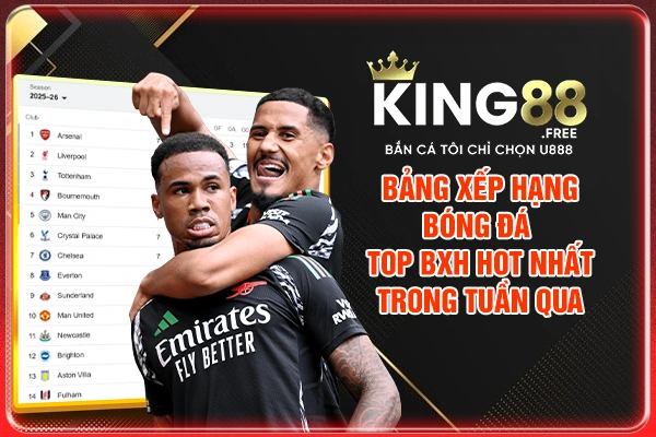 Bảng Xếp Hạng Bóng Đá - Top BXH Hot Nhất Trong Tuần Qua