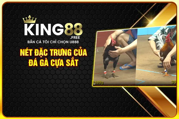 Nét đặc trưng của đá gà cựa sắt